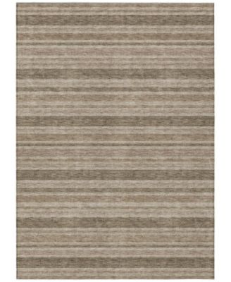 Addison Chantille Machine Washable Acn531 Area Rug Collection In Brown