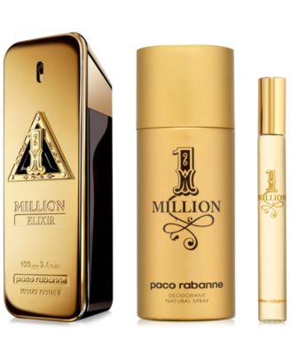 Rabanne Men's 3-Pc. 1 Million Elixir Parfum Intense Gift Set - Macy's