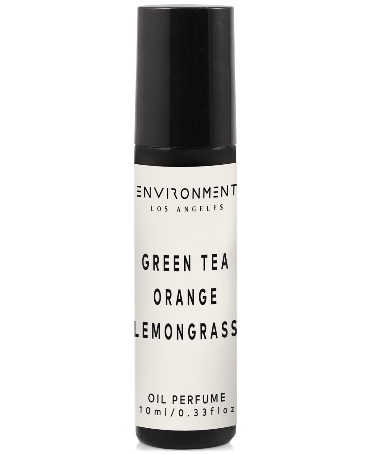 Green Tea, Orange & Lemongrass Roll-On Oil Perfume (Inspired by 5-Star Luxury Hotels), 0.33 oz.