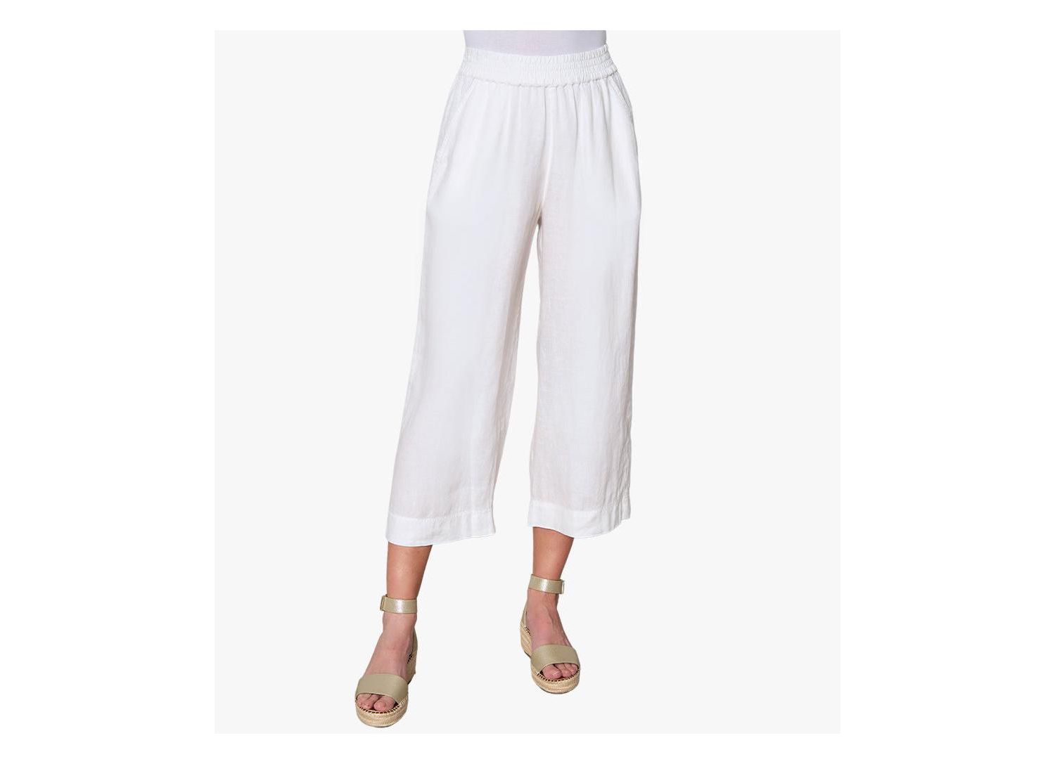 Women's Pull On Linen City Pants