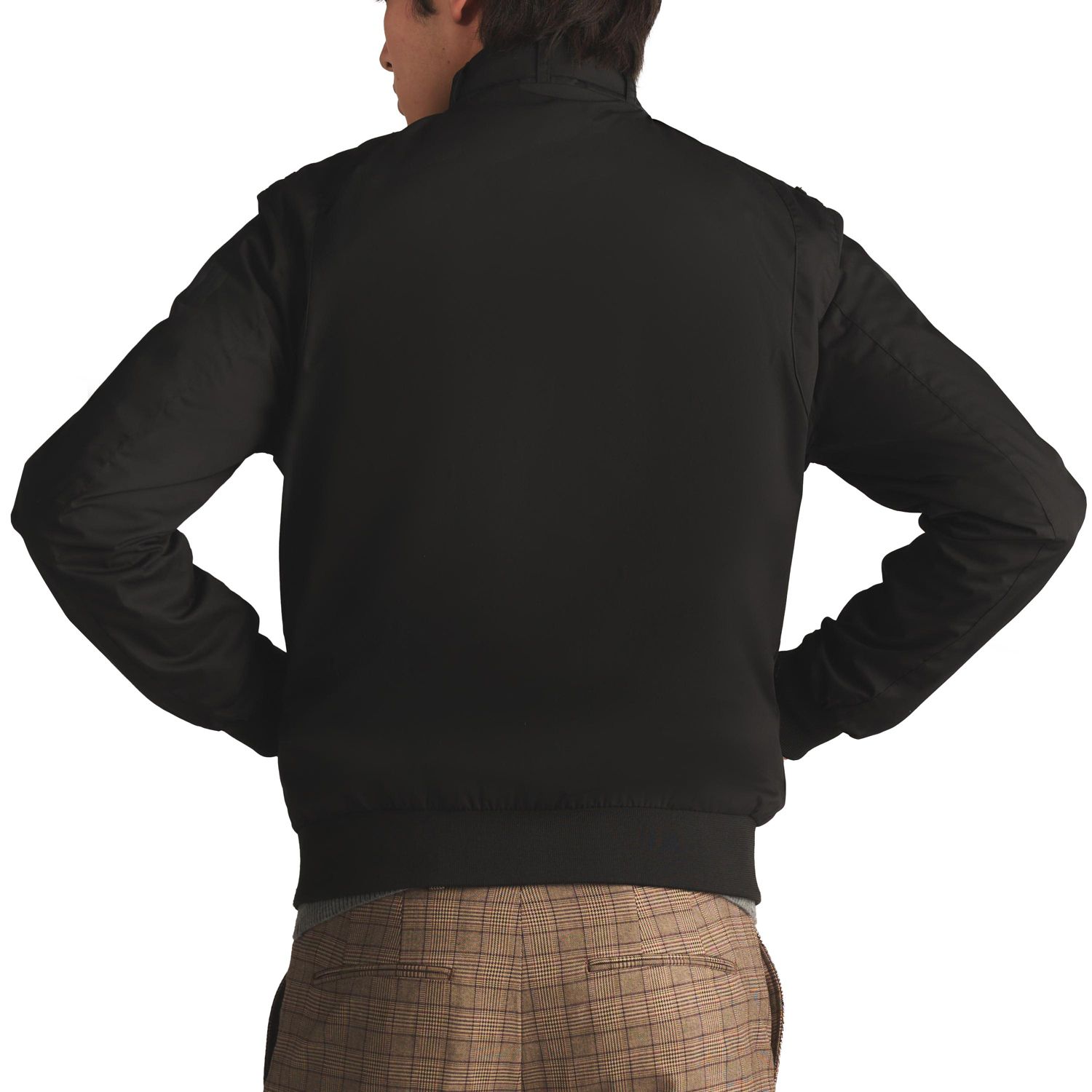 Men's Big & Tall Classic Iconic Racer Jacket (Slim Fit)