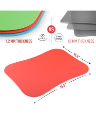 Thick & Durable Flexible Cutting Mats (Set of 3)