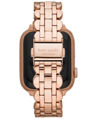 Women's Rose Gold-Tone Stainless Steel Band for Apple Watch, 42,44,45,49mm
