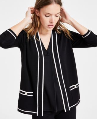 Women's Malibu Piped Cardigan 