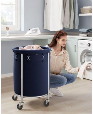 18.5 Gal. Laundry Basket with Wheels