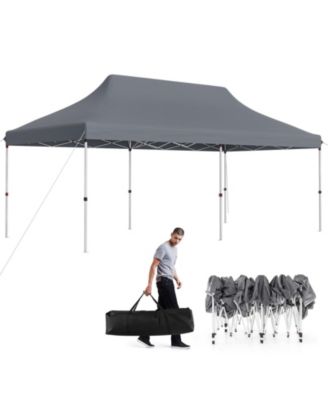 10 x 20 FT Pop-up Canopy UPF50+ Sun Protection Tent with Carrying Bag