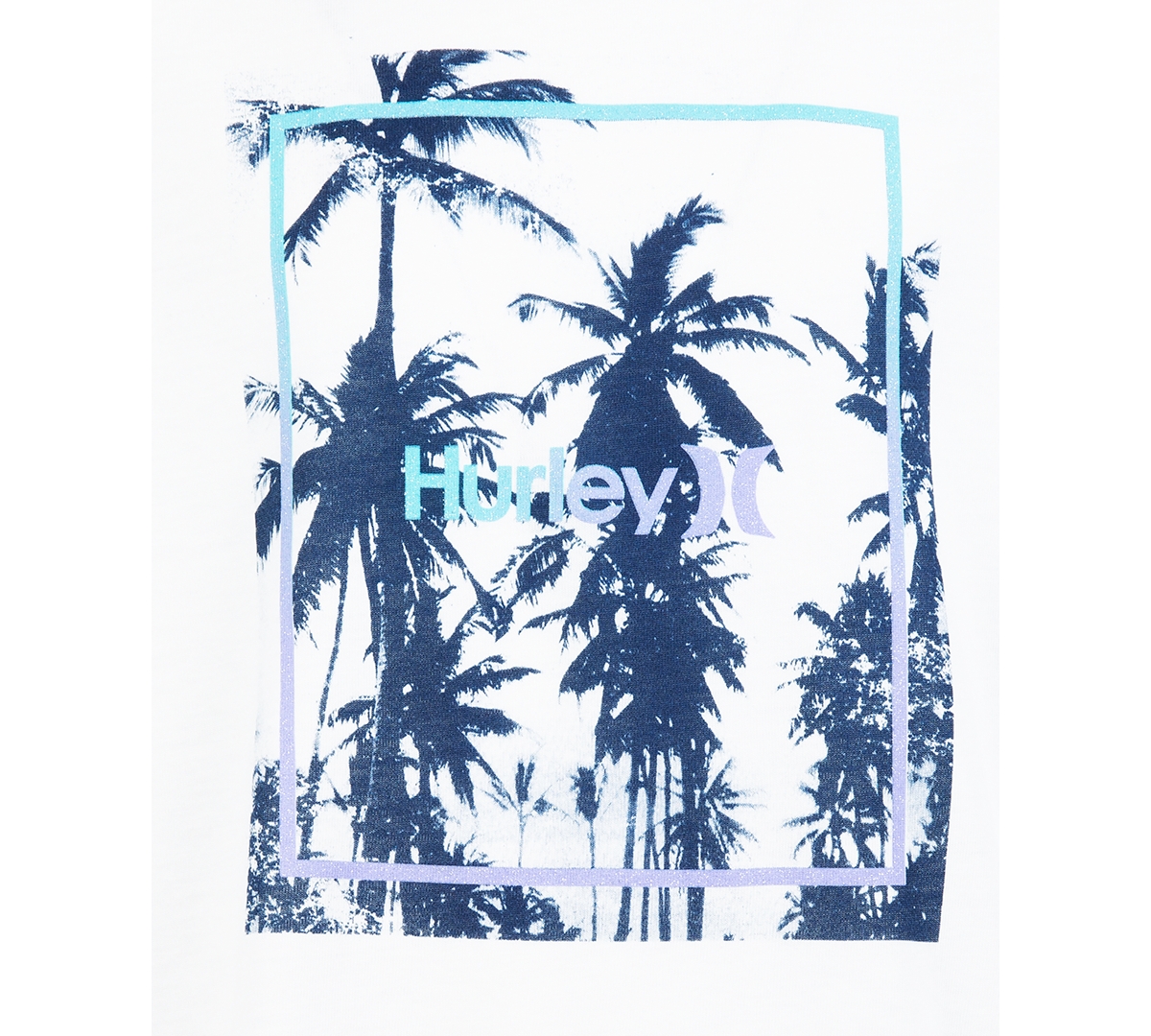 Hurley Big Girls Fashion Logo Graphic Short-Sleeve T-Shirt - 001White