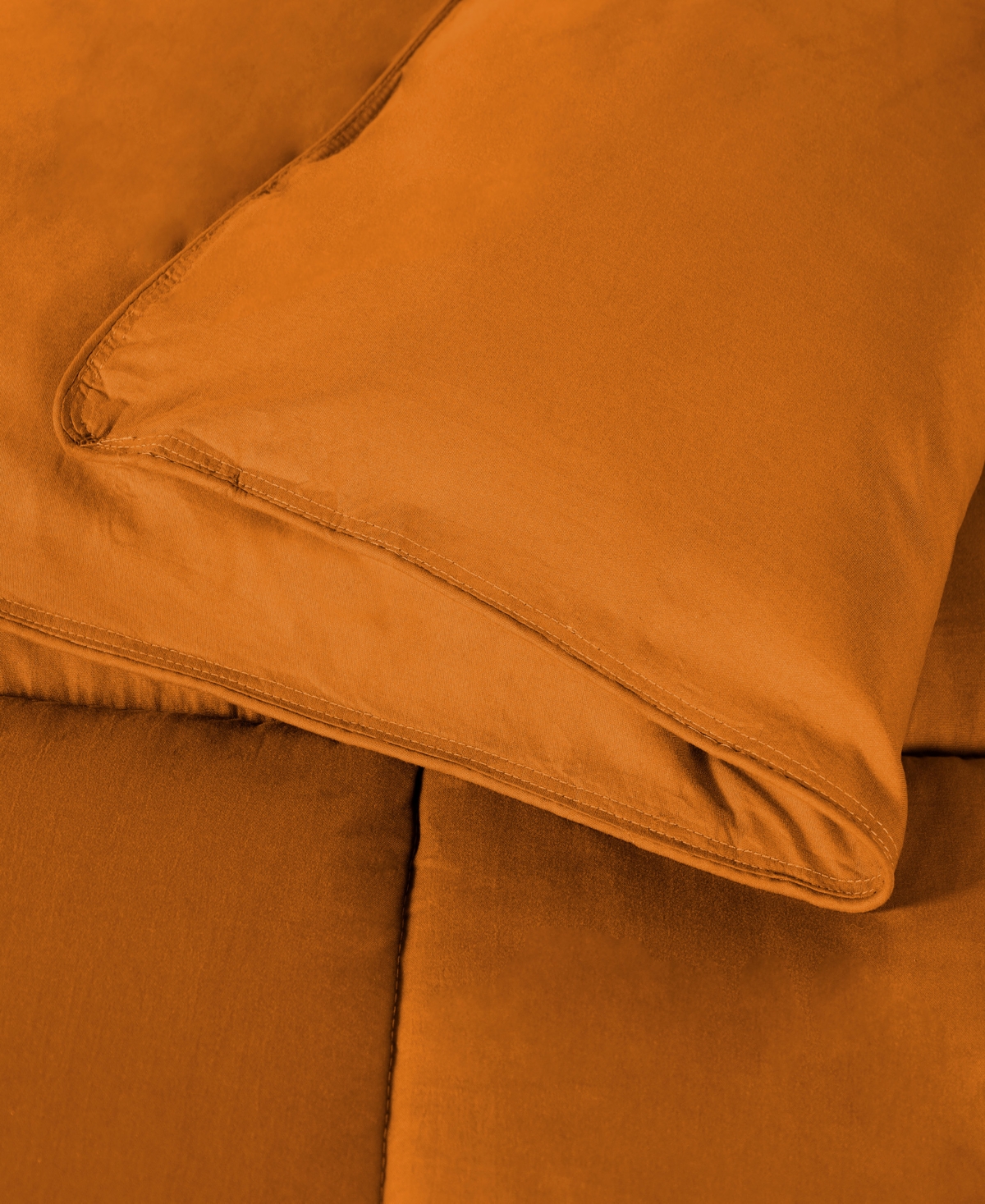 Superior Breathable All Season Down Alternative Comforter, California King In Orange