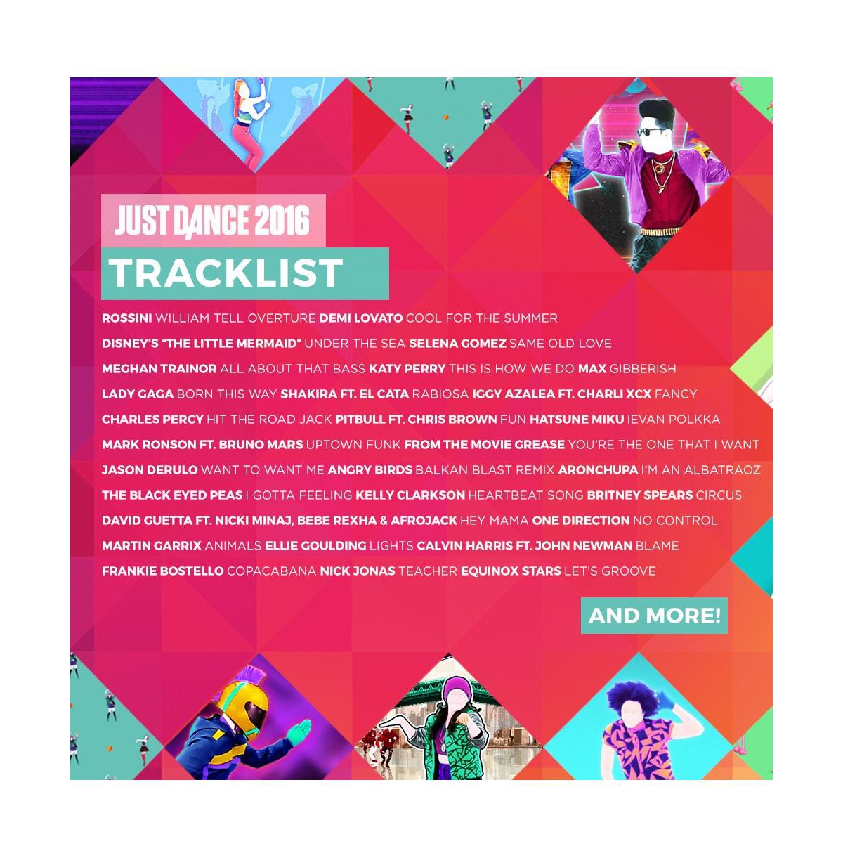 Ubisoft Just Dance 2016 - Nintendo Wii-u