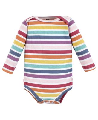 Cotton Long-Sleeve Bodysuits 7-Pack