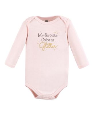 Cotton Long-Sleeve Bodysuits 7-Pack
