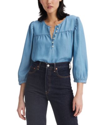 Levi's - Women's Halsey 3/4-Sleeve Blouse