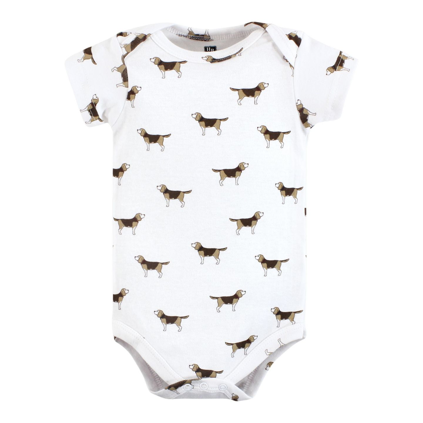Детские хлопковые боди Hudson Baby, набор из 7 шт, цвет: Boy Dogs — фото 6