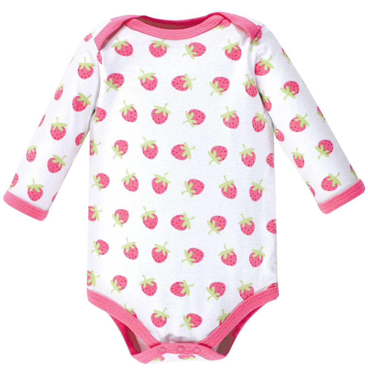 Luvable Friends Baby Girls Baby Cotton Long-Sleeve Bodysuits 5pk,- Dreamer