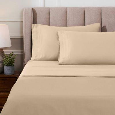1000-TC Egyptian Cotton Extra Deep Pocket 4 Piece Sheet Set, Cal King