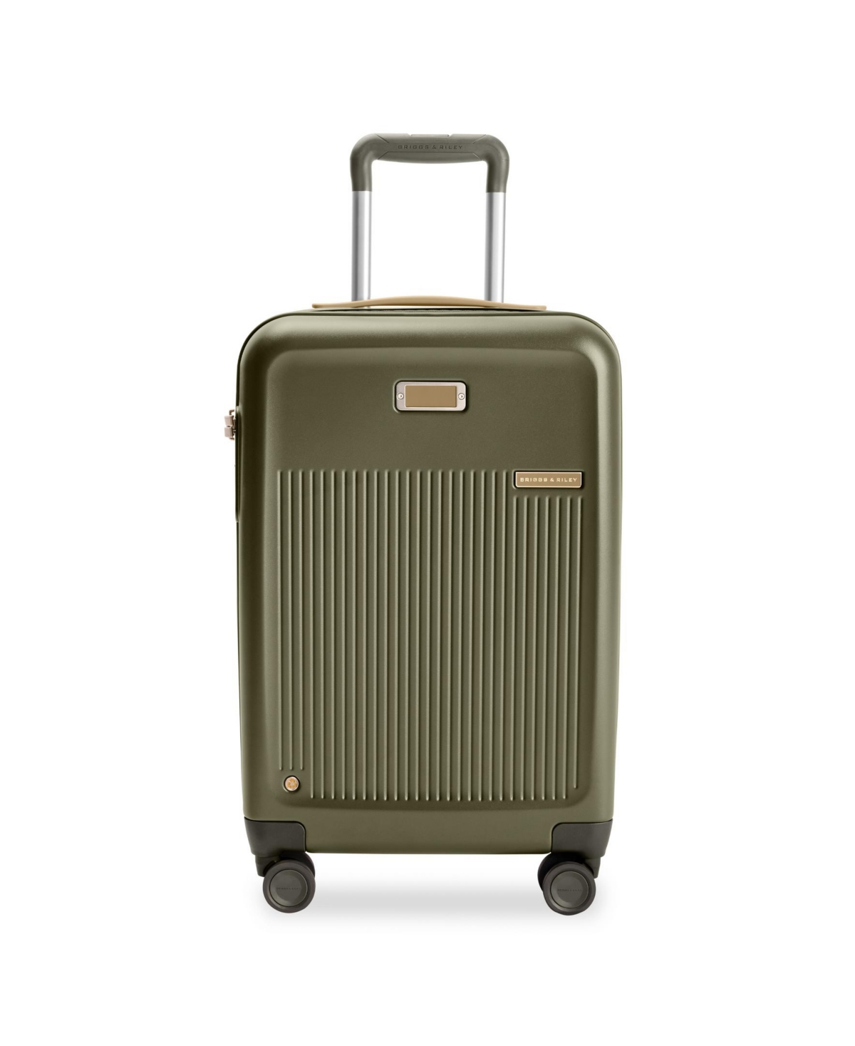 Shop Briggs & Riley Sympatico 3.0 Essential Carry-on Expandable Spinner In Olive