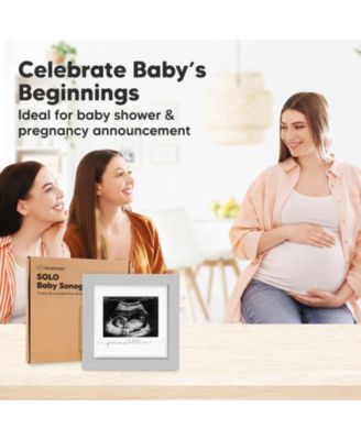 Solo Baby Sonogram Picture Frame, Modern Ultrasound Picture Frames, Pregnancy Announcements Sonogram Frame