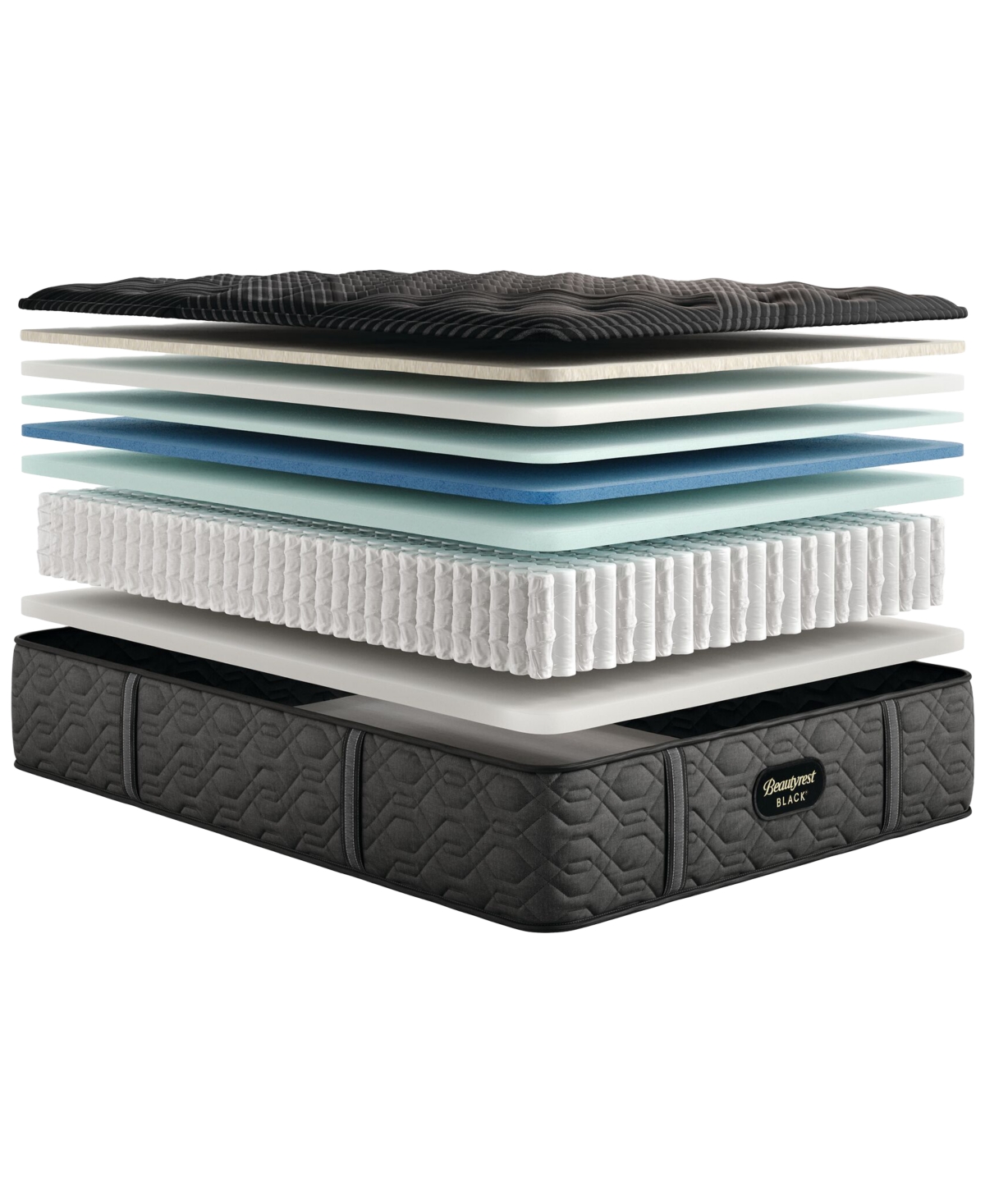 Beautyrest Black Series One 14" Plush Mattress Set In No Color