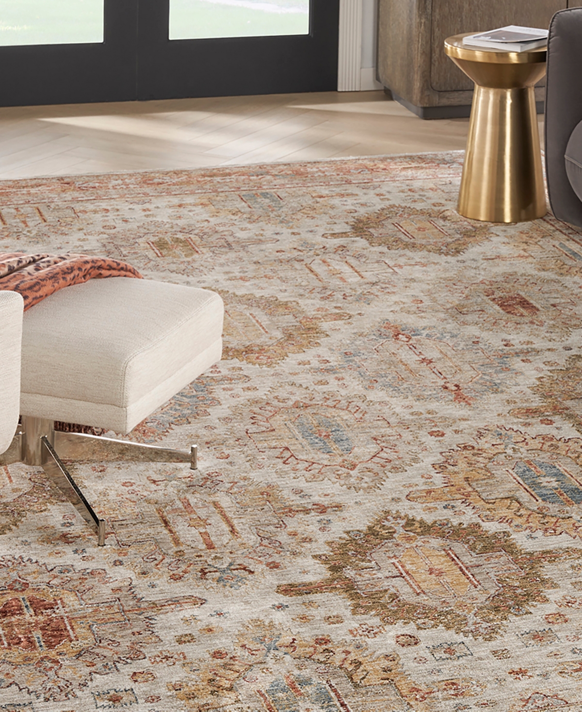 KM HOME SAHAR SHR01 9'3" X 12'7" AREA RUG 