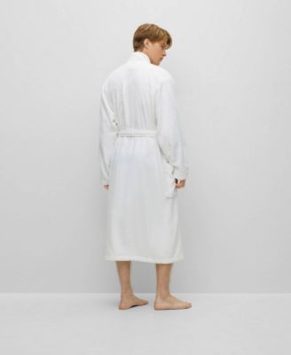 Plain Kimono Cotton Men's Bathrobe