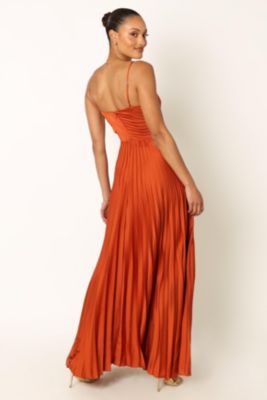 Naira Pleated Maxi Dress