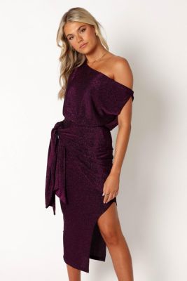Womens Santiago Off Shoulder Midi Dress