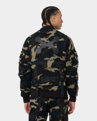 Men's L-4 A Camo Utility Bomber Jacket