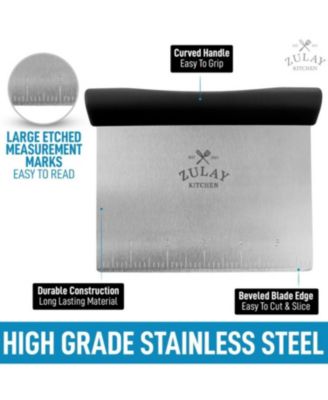 Multi-purpose Bench Scraper and Chopper