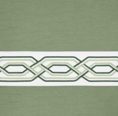 Pacifico Complete 3 Piece Rod Pocket Embroidered Tier & Valance Kitchen Curtain Set