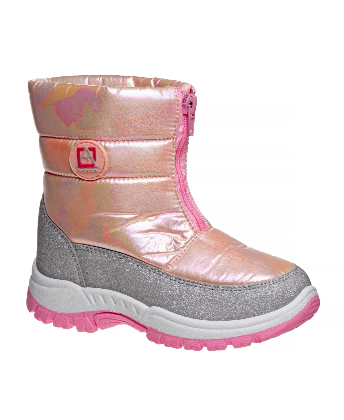 Avalanche Kids' Little And Big Girls Slip-resistant Waterproof Snow Boots In Multi