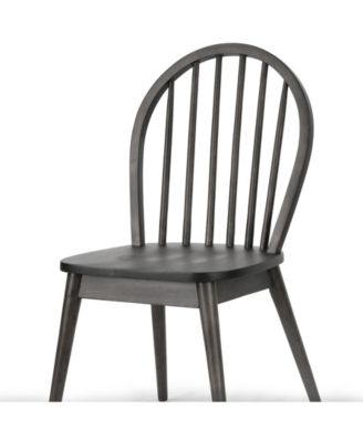 36.22" Astra Rubberwood Dining Chair, Set of 2