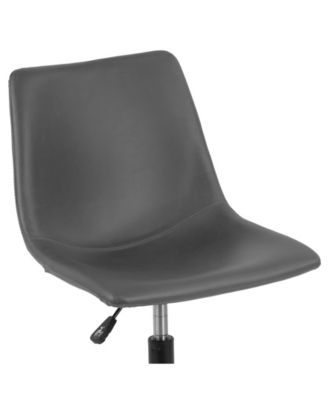 34" Adan Polyester, Metal Task Chair