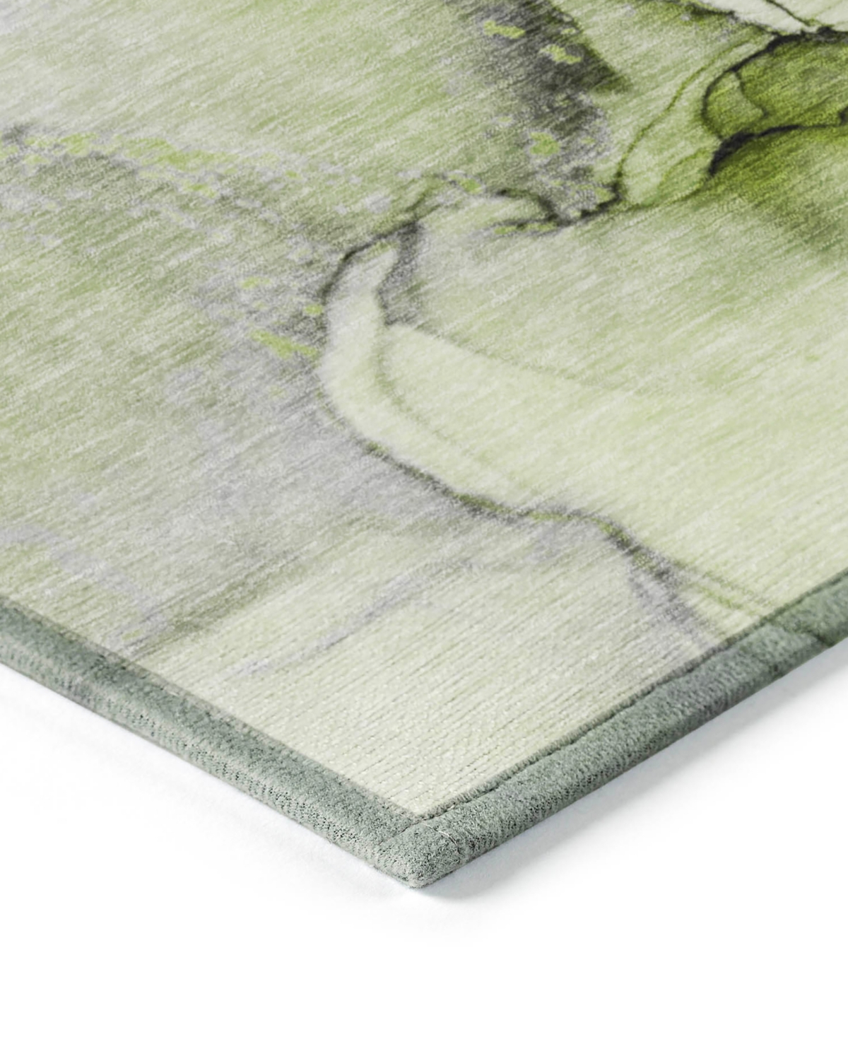 Addison Chantille Machine Washable Acn506 2'6x3'10 Area Rug In Green