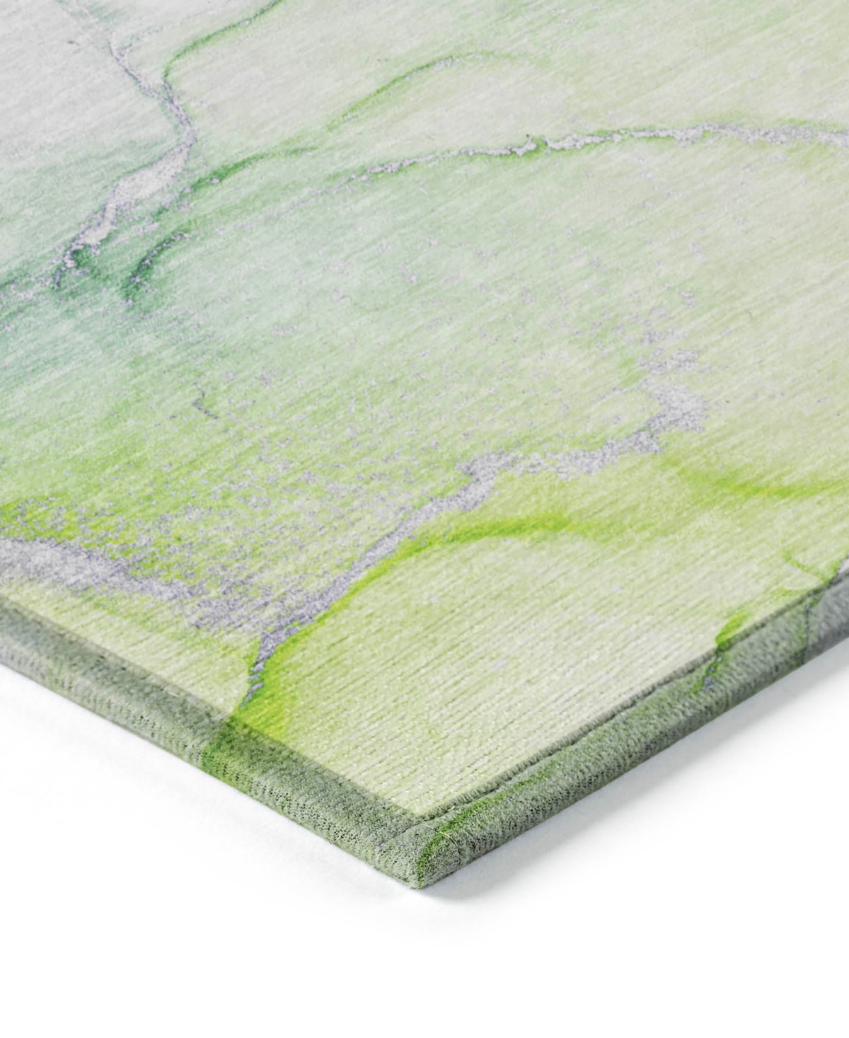 Addison Chantille Machine Washable Acn516 2'6x3'10 Area Rug In Green
