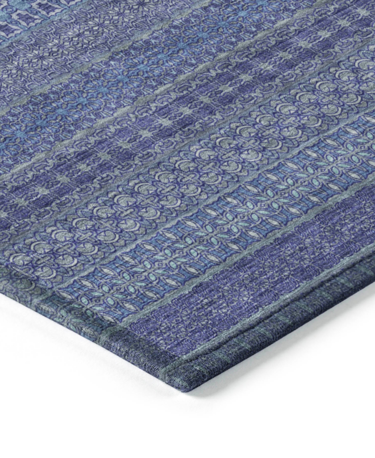 Addison Chantille Machine Washable Acn527 10'x14' Area Rug In Navy