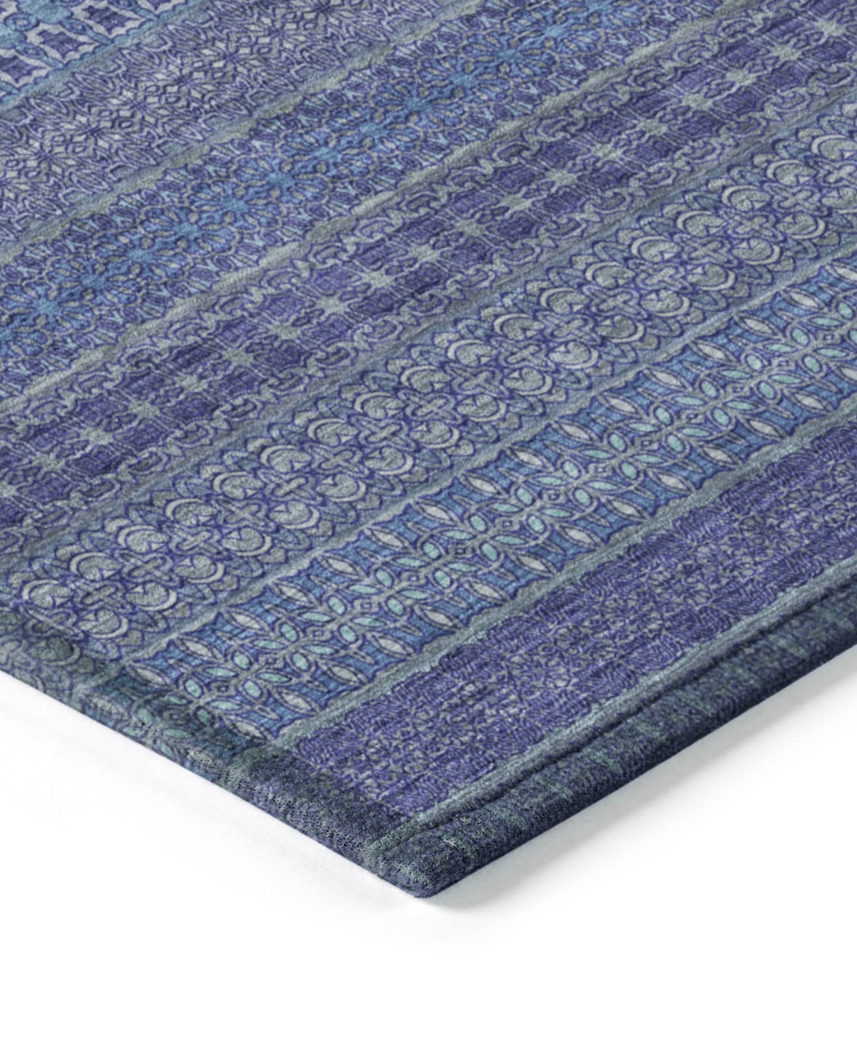 Shop Addison Chantille Machine Washable Acn527 10'x14' Area Rug In Navy