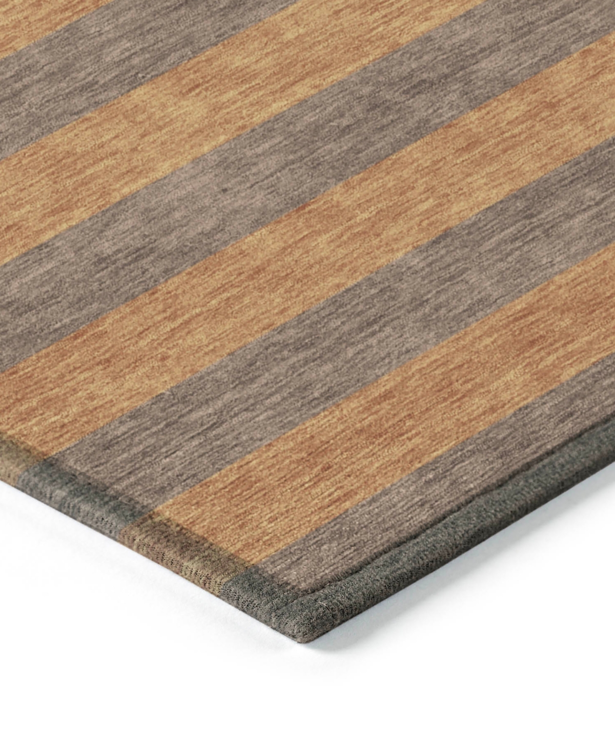 Addison Chantille Machine Washable Acn530 8'x10' Area Rug In Mocha