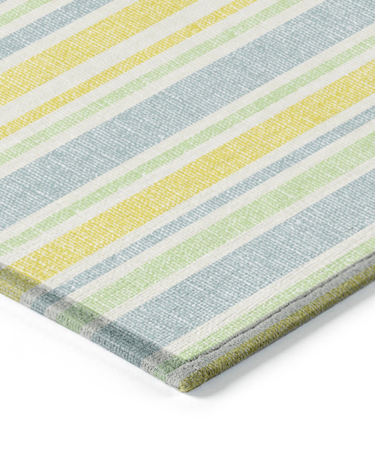Addison Chantille Machine Washable Acn531 8'x10' Area Rug In Denim