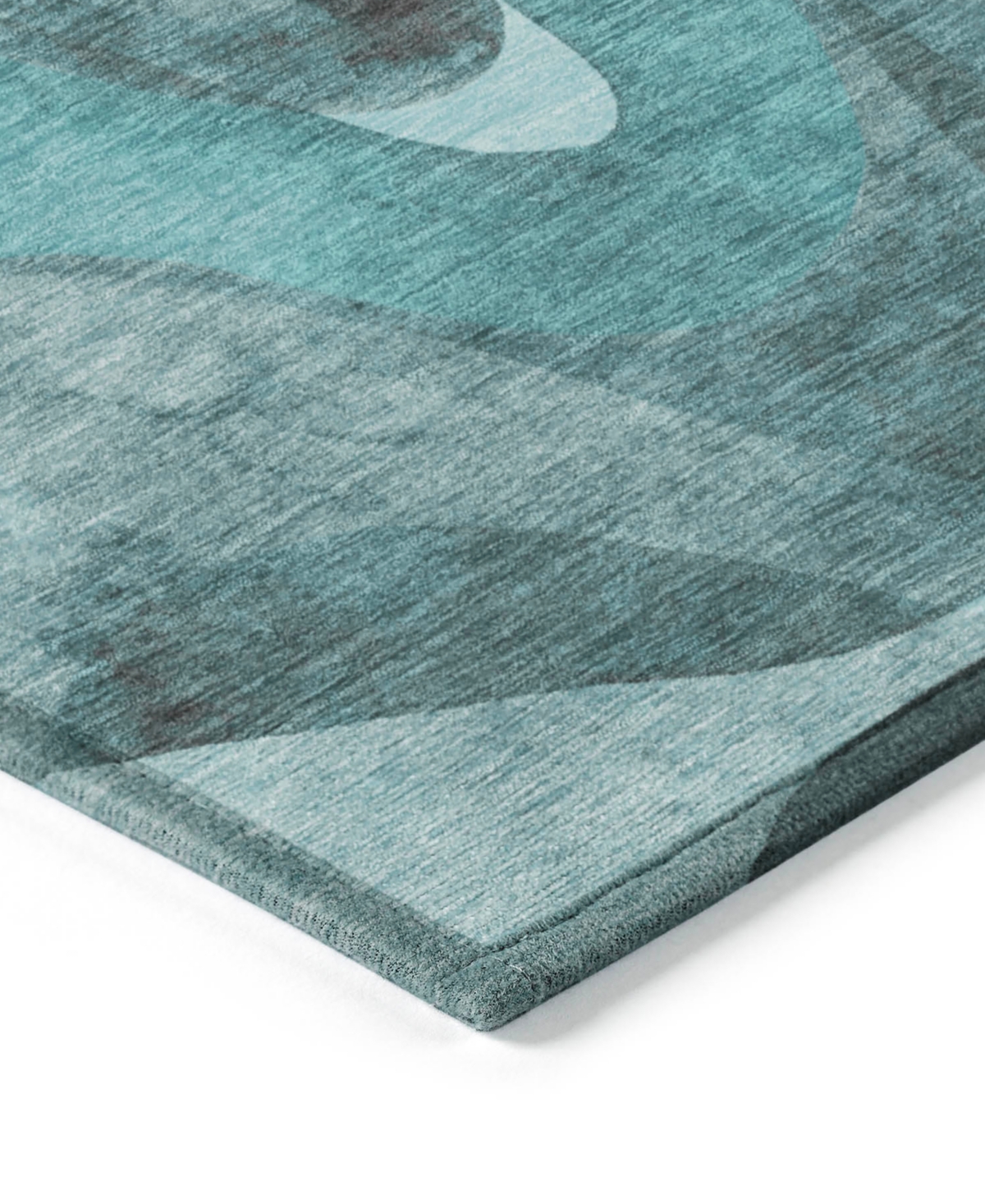 Addison Chantille Machine Washable Acn536 9'x12' Area Rug In Ocean