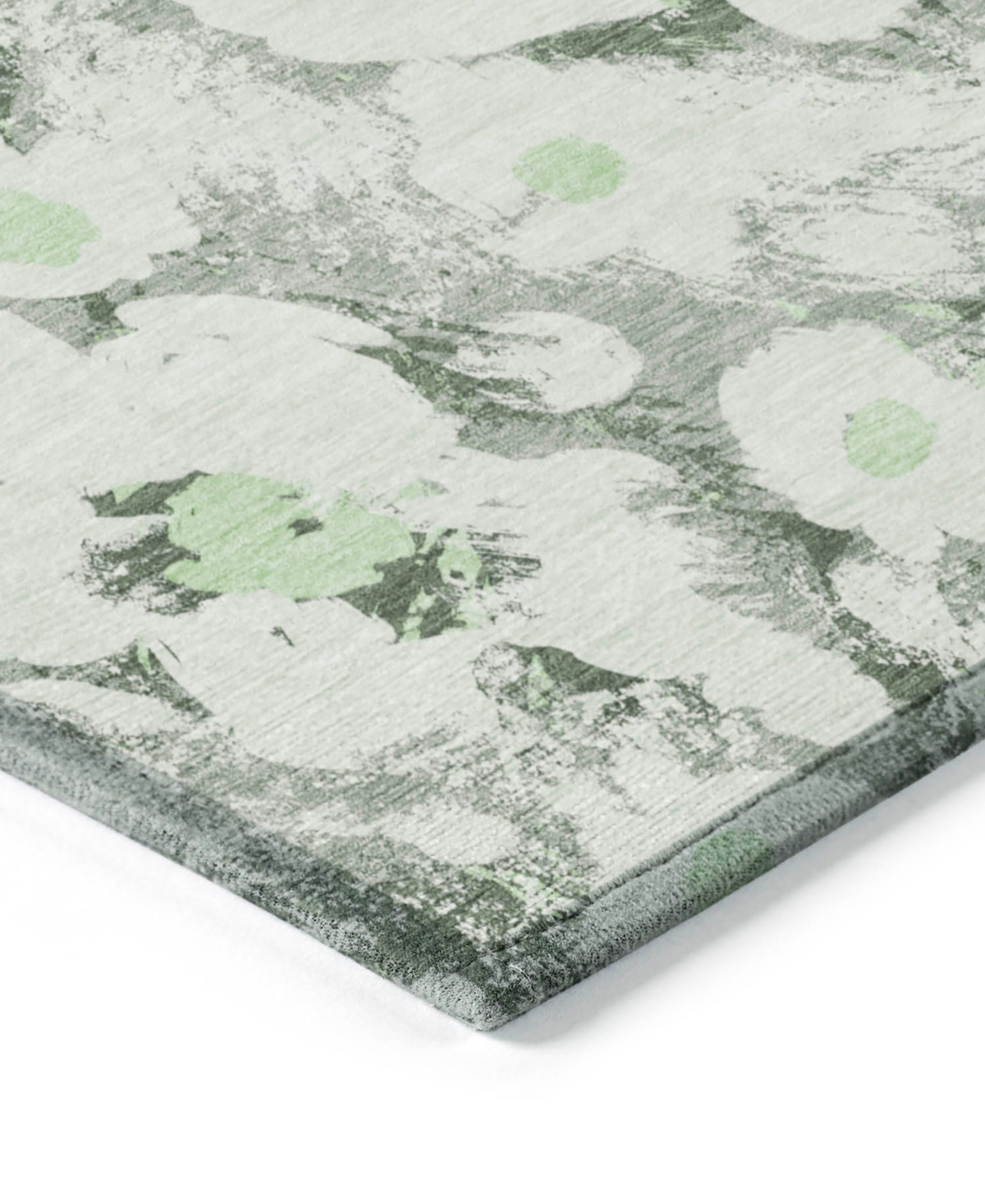 Addison Chantille Machine Washable Acn538 9'x12' Area Rug In Lime