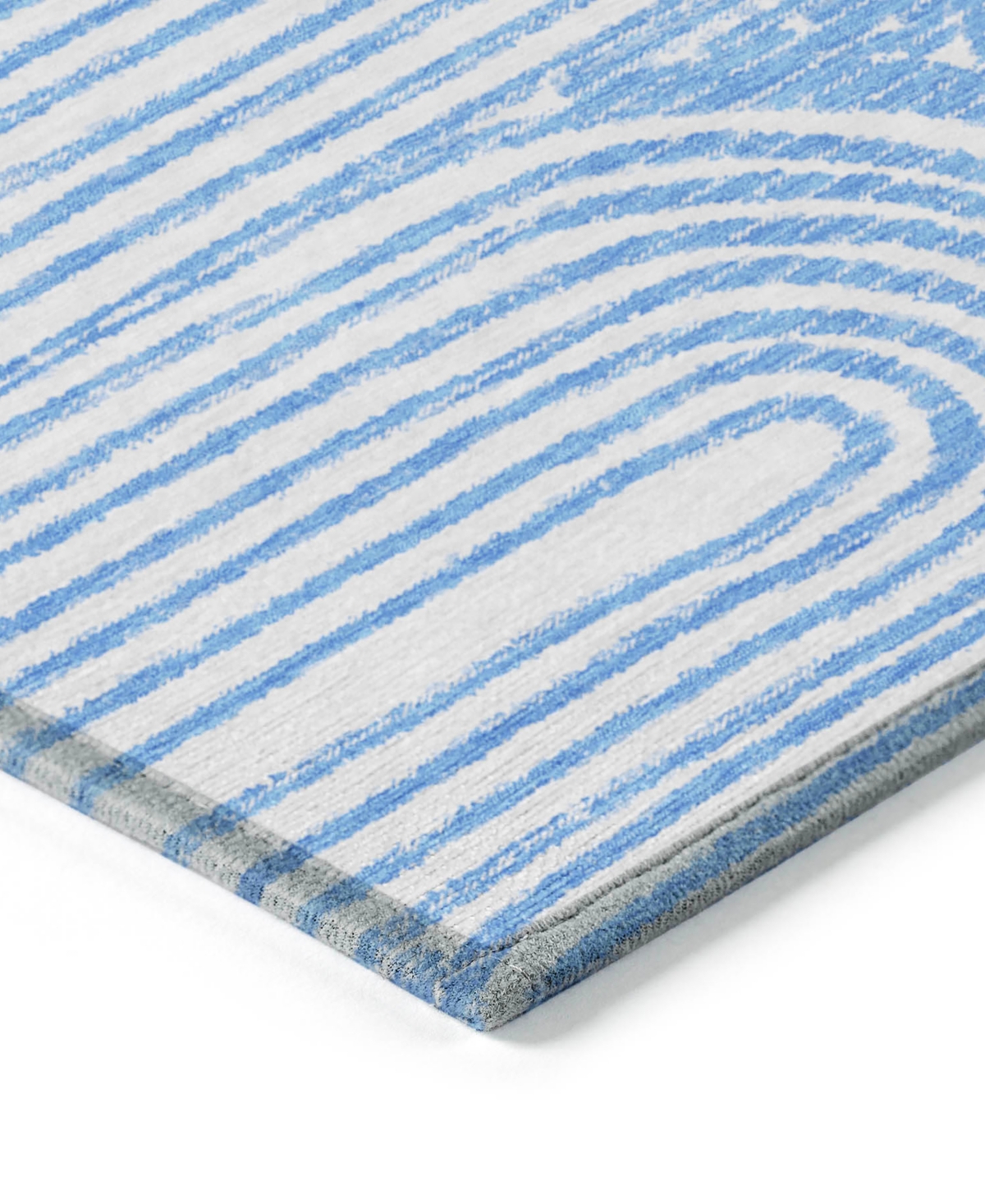 Addison Chantille Machine Washable Acn540 2'6x3'10 Area Rug In Blue