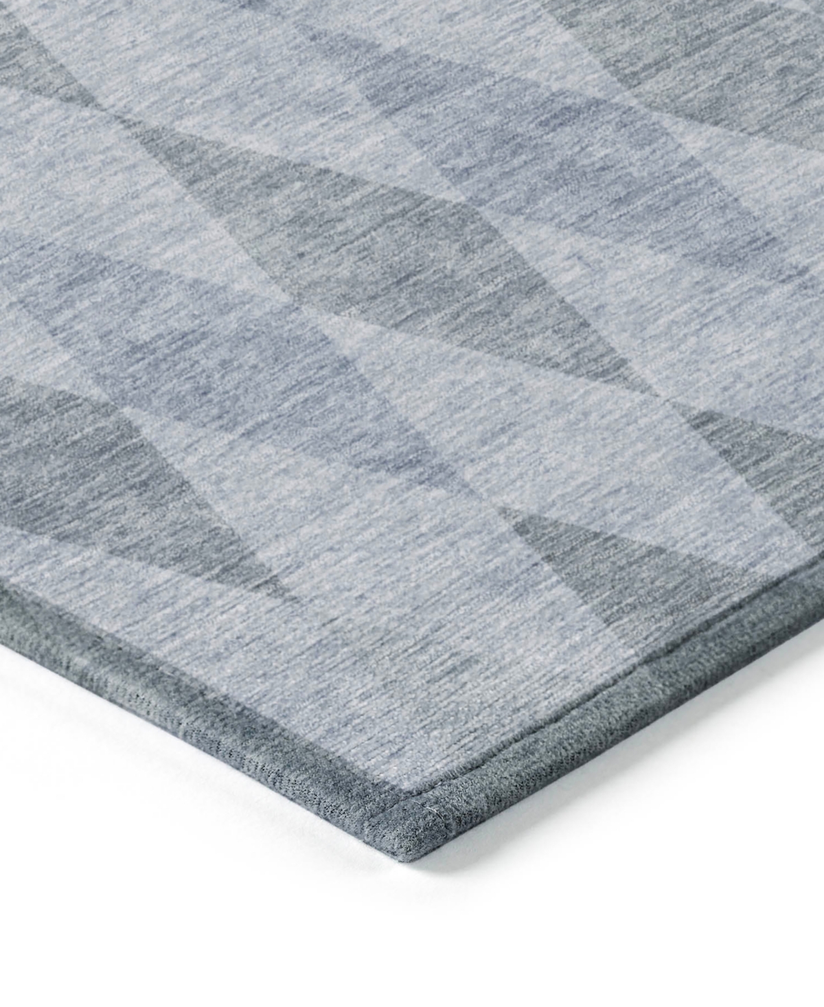 Addison Chantille Machine Washable Acn561 8'x10' Area Rug In Denim