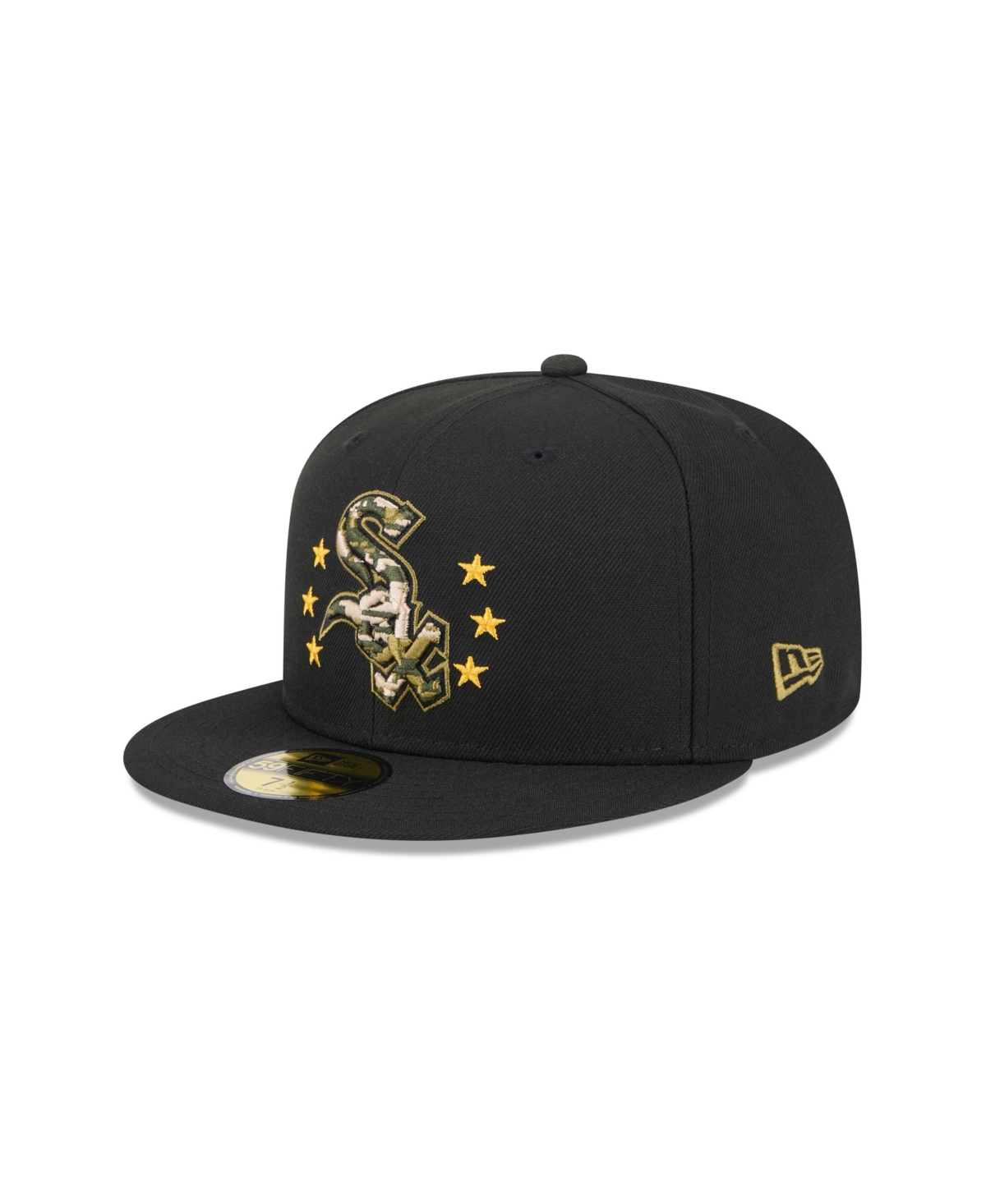 Shop New Era Men's Black Chicago White Sox 2024 Armed Forces Day On-field 59fifty Fitted Hat