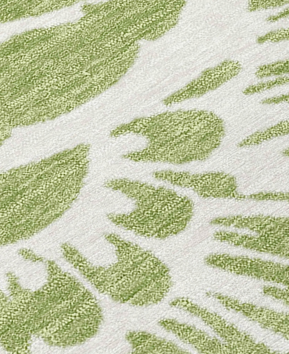 Shop Addison Chantille Machine Washable Acn551 8'x10' Area Rug In Lime