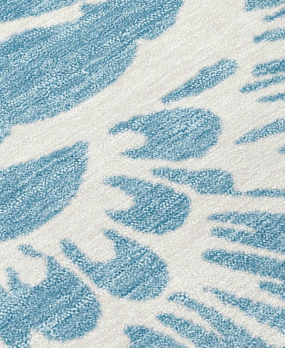 Shop Addison Chantille Machine Washable Acn551 5'x7'6 Area Rug In Denim