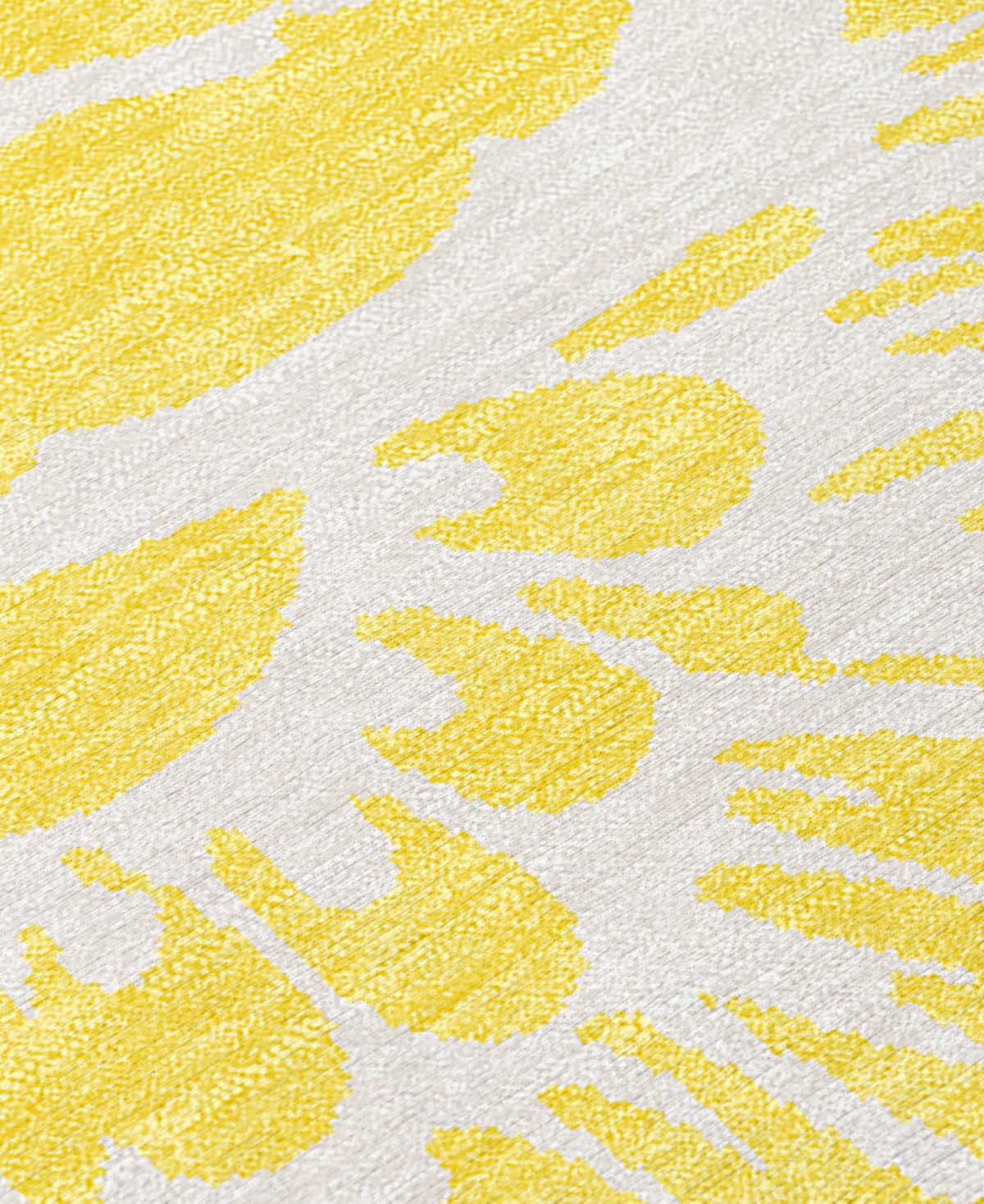 Shop Addison Chantille Machine Washable Acn551 3'x5' Area Rug In Yellow