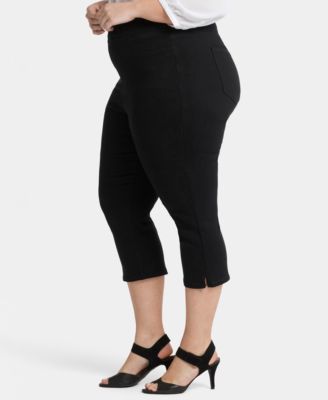 Plus Size Dakota Crop Pull-On Jeans