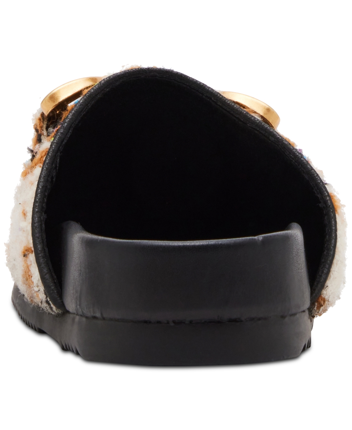Steve Madden Women's Masin Slip-On Buckle Clog Flats