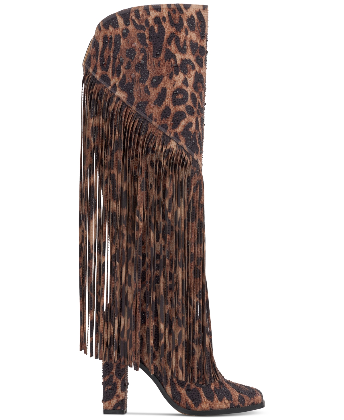Jessica Simpson Women's Asire Knee-High Fringe Boots