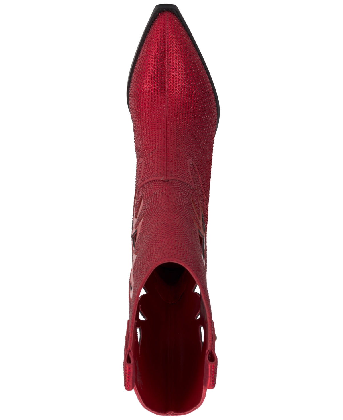 Jessica Simpson Women's Ginika Rhinestone Chop-Out Knee-High Cowboy Boots